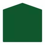Sign panel 1200 x 1200mm with gable top