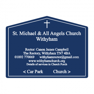 spg129 sign panel-with text